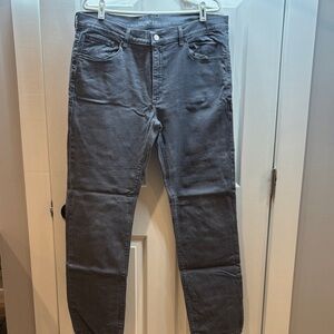 Mott & Bow Men's Gray Slim Fit Jeans